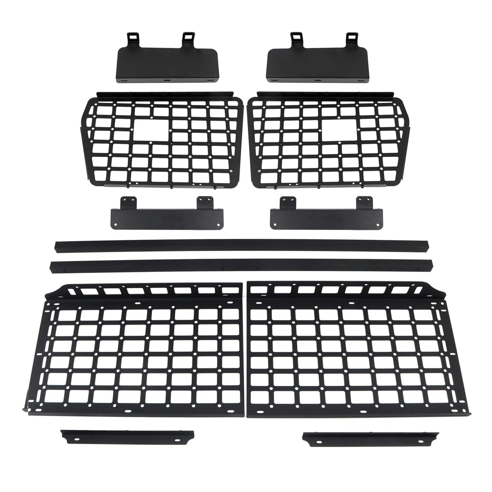 Lhdktee Cargo Cover Rear Trunk Shelf Storage Modular Panels Organizers Outdoor Table For Land For Rover For Discovery 3 LR3 For Discovery 4 LR4 2004-2016 Rear Trunk Parcel Shelf(Side panel shelf)
