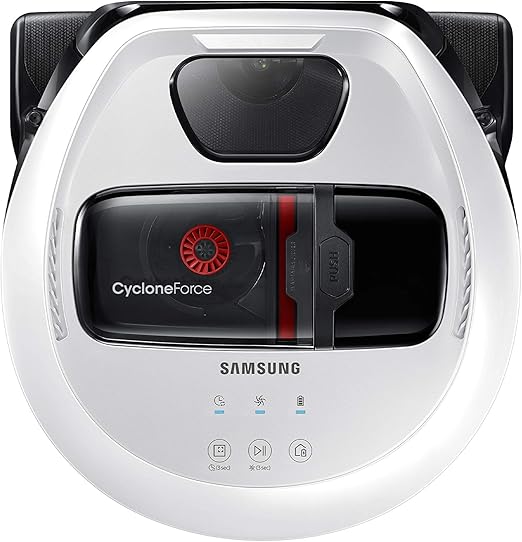 Samsung VR7000 VR1GM7010UW/EG Powerbot Robot Vacuum Cleaner (80 W Extra Strong Suction Power Ideal for Carpets and Pet Hair, Digital Inverter Motor, ...