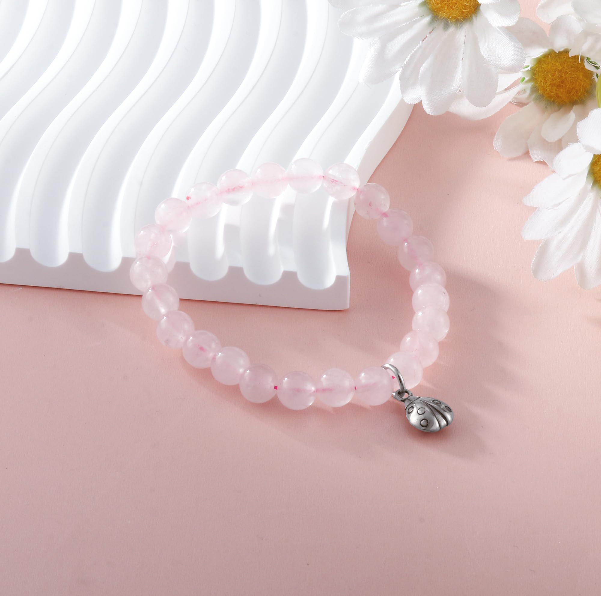 Ladybug Ladybug Bracelet Good Luck Gifts Ladybug Charm Ladybug Gifts for Women Miraculous Ladybug Jewelry Encouragement Gifts Inspirational Gifts