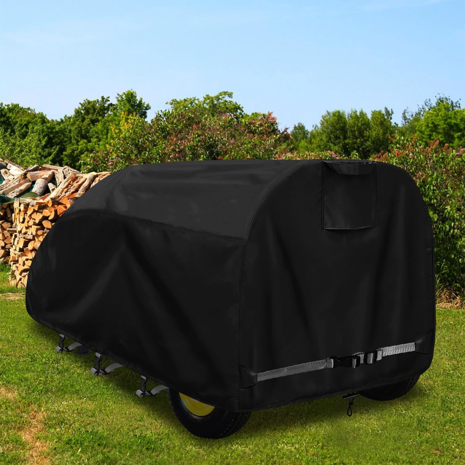 Log Splitter Cover 91x49x42 in – waterproof heavy duty