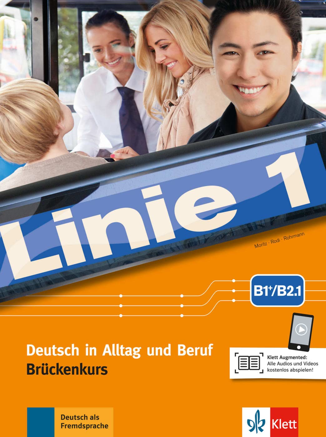 Linie 1: Kurs- und Ubungsbuch B2.1 mit Audios und Videos online