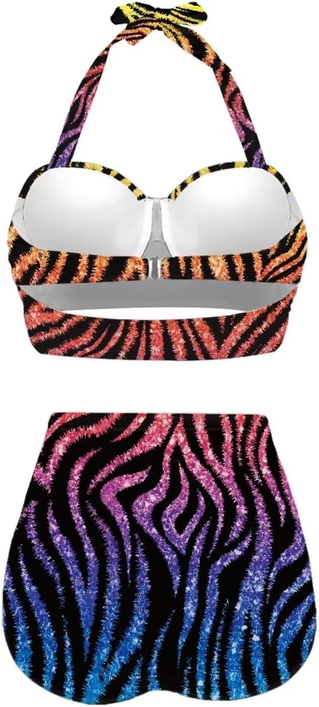 YEXIATODO Two Piece Swimsuit String Bikini Thong Bikini Sets for Women Bathing Suit Swimwear for Girls Ladies