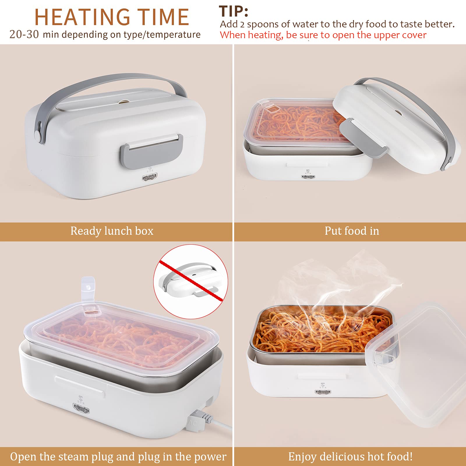 Buy STN Electric Lunch Box 75W 3In1 Electric Lunch Box Uk Plug For