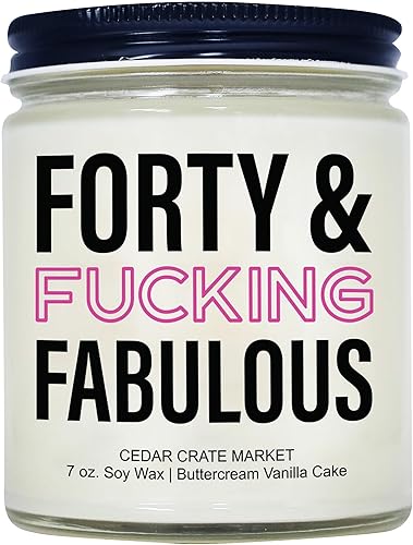 Velas de cumpleaños para regalar Envejecimiento Vela de feliz cumpleaños, ideas únicas de regalo de cumpleaños para mejores amigas para mujeres,