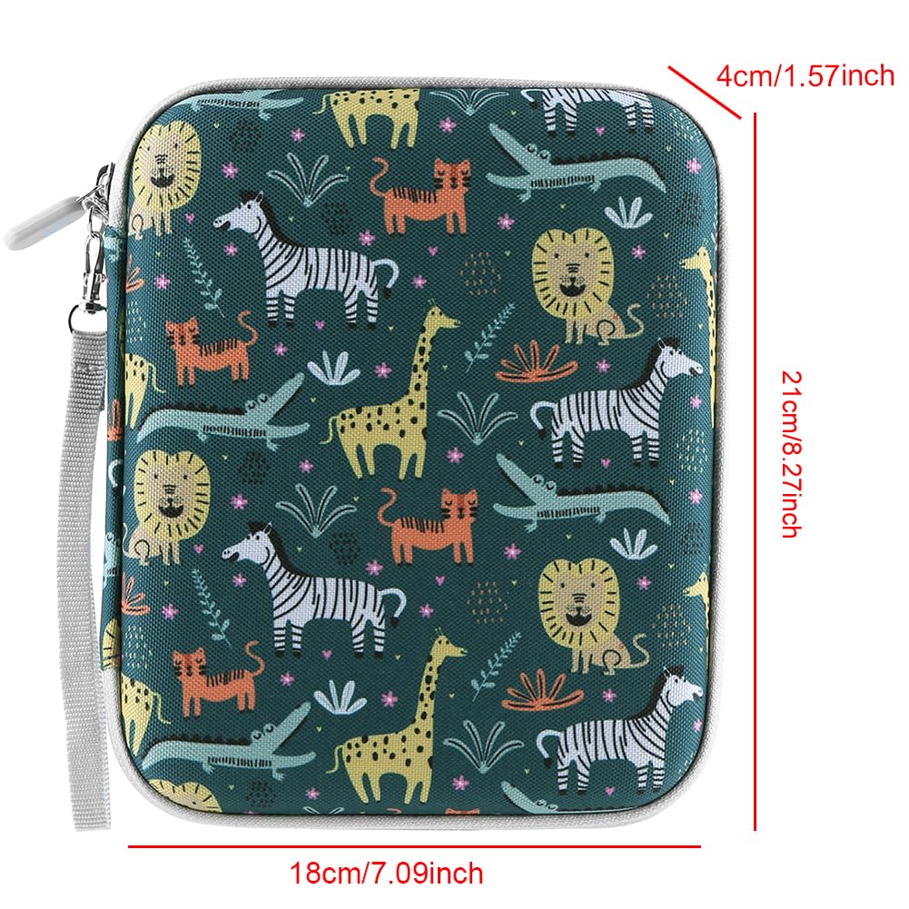 Kartenetui Für Yoto-Karten – 80 Taschen, Reißverschluss, Transparent, Für 5,8x8,6 Cm Karten, Reise-Organizer