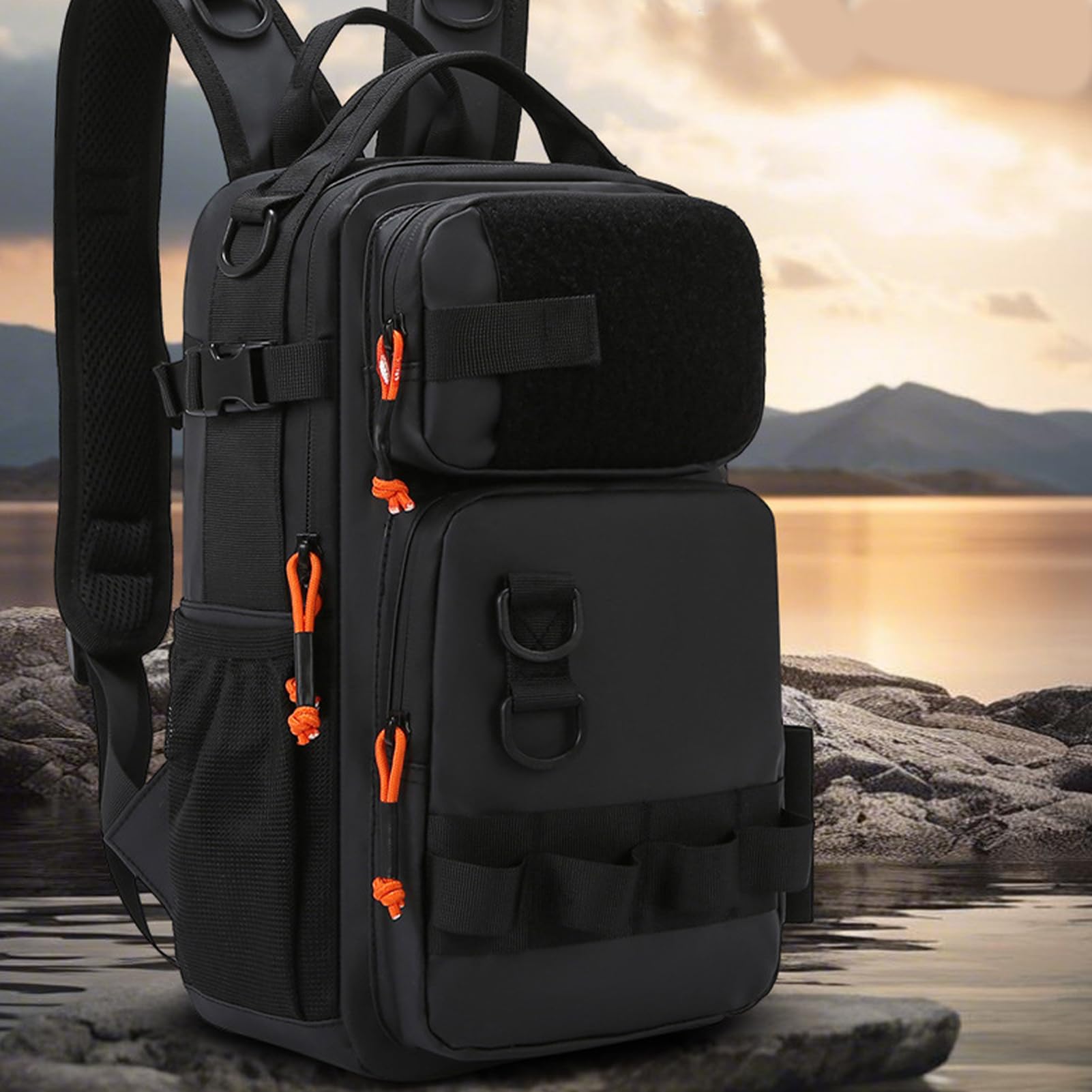 Mochila de Pesca Impermeable Equipamiento de Exteriores