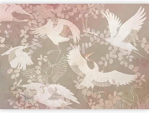 Miniatura 18 de artgeist - Mural retro, 138 x 101 pulgadas, papel tapiz no tejido XXL, decoración de vellón, imagen de impresión fotográfica, flores, animales y