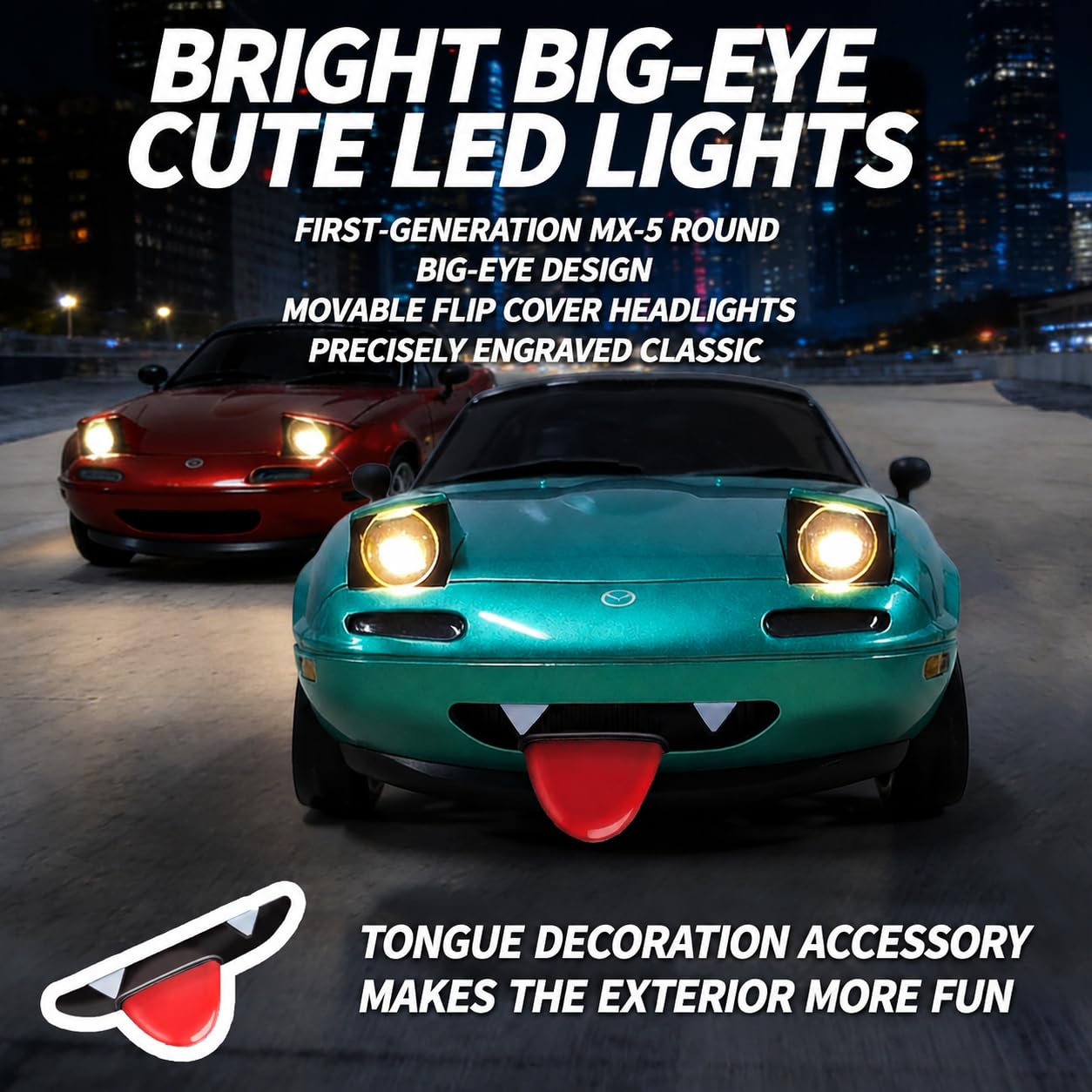 Amazon.com: Moonzeamus LD1804 RC Drift Car 1:18 Scale Mini MX-5