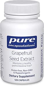 Pure Encapsulations Grapefruit Seed Extract | Supplement to Support The Balance of Intestinal Microorganisms and G.I. Tract* | 120 Capsules