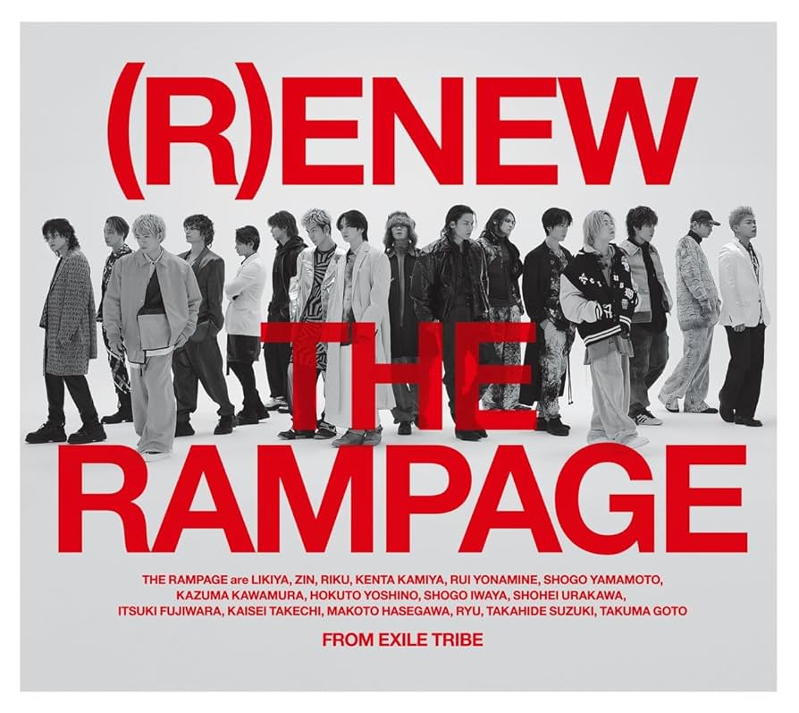 THE RAMPAGE (R)ENEW CD DVD 東京ドームLIVE映像 THE RAMPAGE (R)ENEW CD DVD 東京ドームLIVE映像 THE RAMPAGE (R