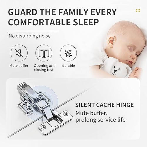 Miniatura 8 de HomVent Tocador de baño de 12 pulgadas con lavabo pequeño, lavabo esquinero, armario estrecho montado en la pared con puerta de cierre suave y parte