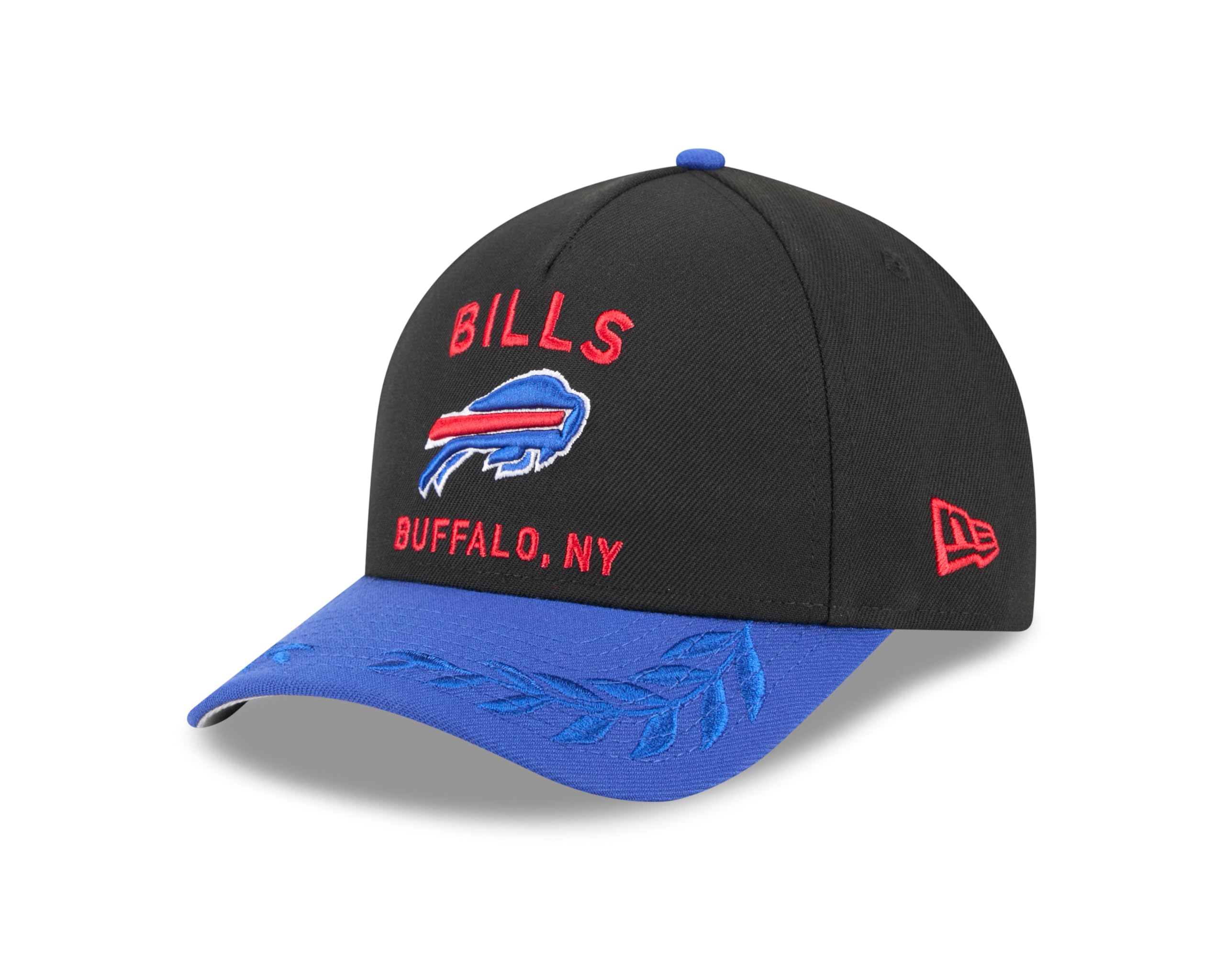 New Era Adult's NFL Draft 9FORTY NFL Buffalo Bills Baseball Cap Hat Medium Blue