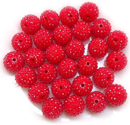 Miniatura 10 de Cuentas de diamantes de imitación de colores de 0.78 pulgadas, 0.63 pulgadas, 0.45 pulgadas, 0.394 pulgadas, 0.394 pulgadas, 0.394 pulgadas, 0.394