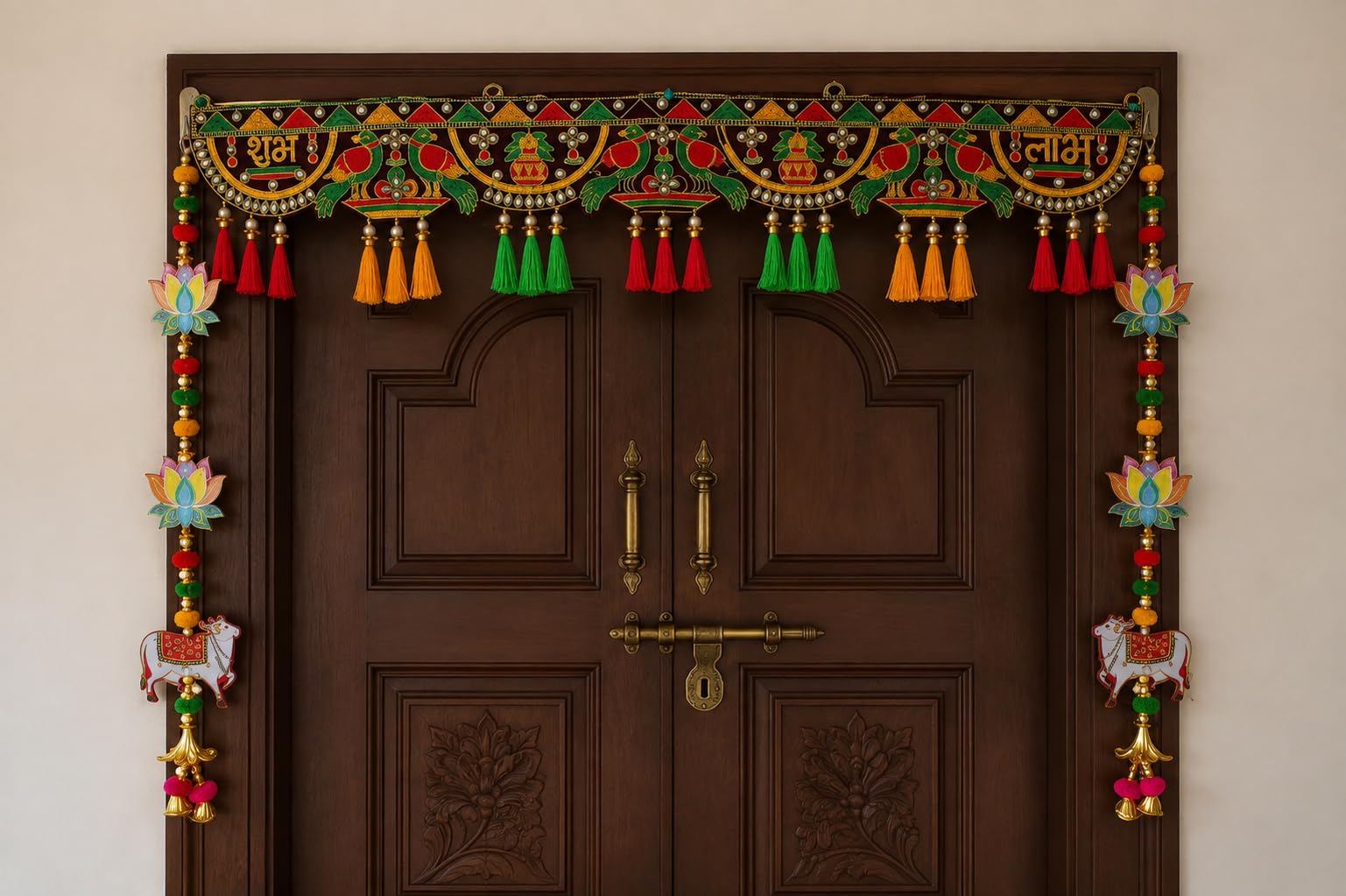 Traditional Toran - Parrot Door Hanging Garland -9