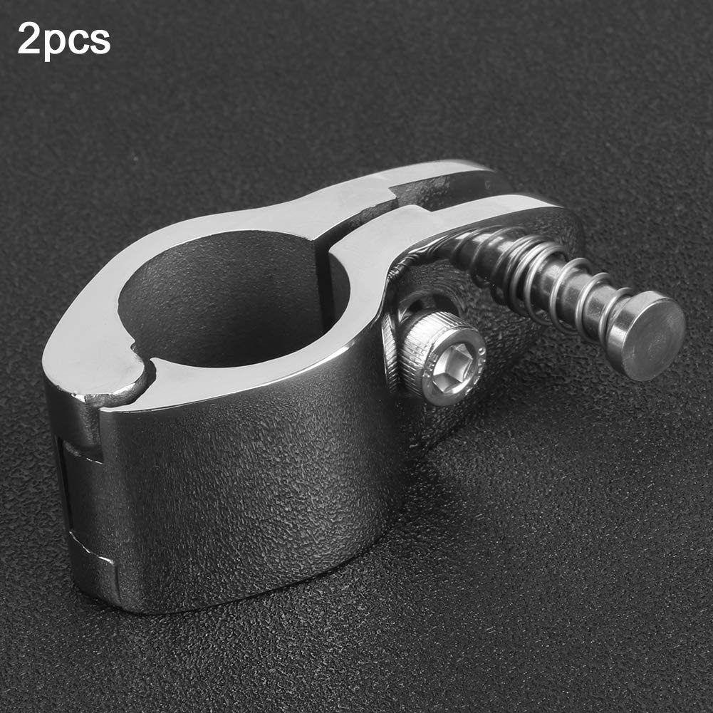 2 szt. Suwak szczękowy ze stali nierdzewnej z górnym zawiasem do łodzi morskiej Sworzeń i knaga krzywkowa Mocowanie osprzętu pokładowego 22 mm