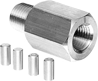 NOSHOK 5025 316 Stainless Steel Piston Type Pressure Snubber, 1/4
