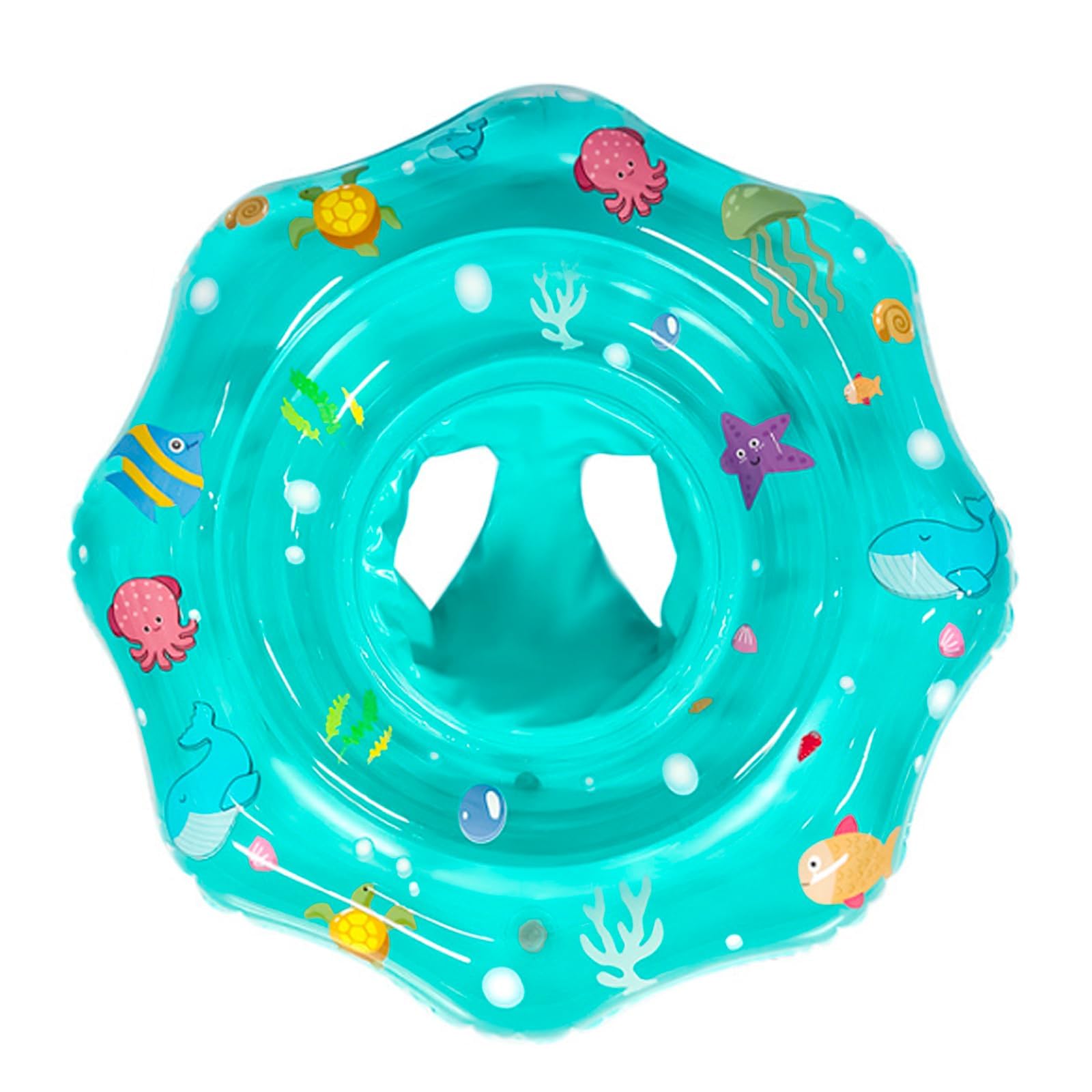 Swimming Float, Pool Float and Inflatable Seat Swimming, Comfortable Swim Float for Pool and Bath Seat, Mint Green Colour with 54 cm Diameter
