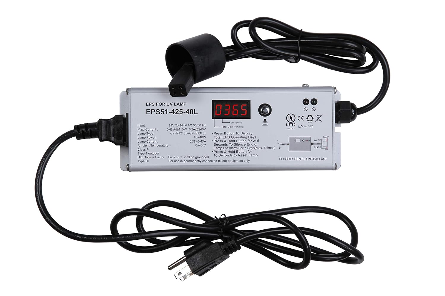 QUAEBS5142540L HQUA 110240V 2040W Electronic Ballast