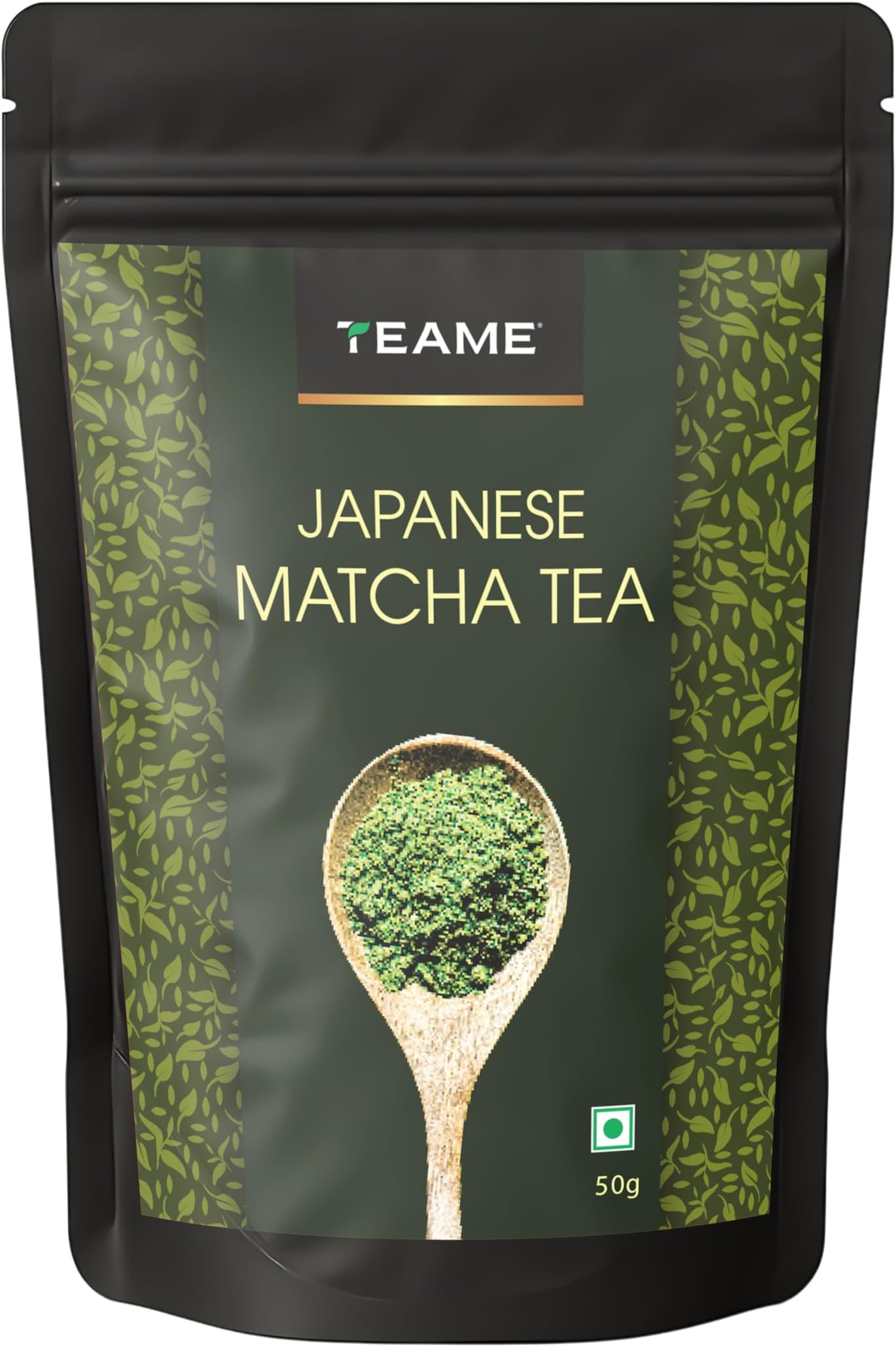 TE-A-ME Matcha Tea Powder | Culinary Grade Matcha | 50g - 33 Servings | Sourced from Japan, Resealable Pouch, Pure & Authentic, Smooth Taste, For Hot & Cold Drinks, Lattes & Recipes