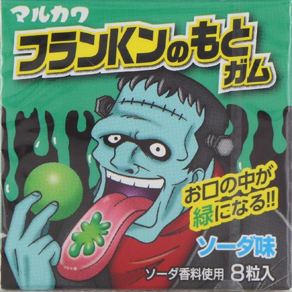 Amazon.co.jp: 丸川製菓 フランKンのもとガム 8粒×18個 : 食品・飲料・お酒