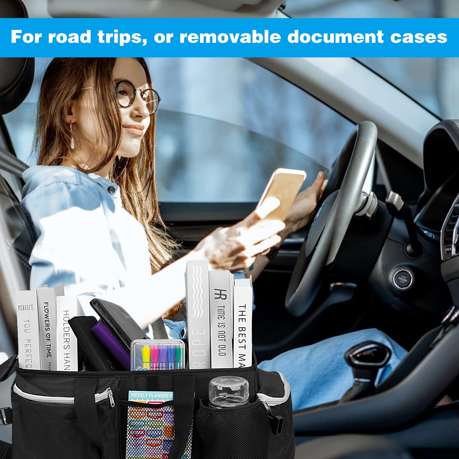 Trunk Organizer For Suv MULISOFT Car Seat Organizer Backseat Car