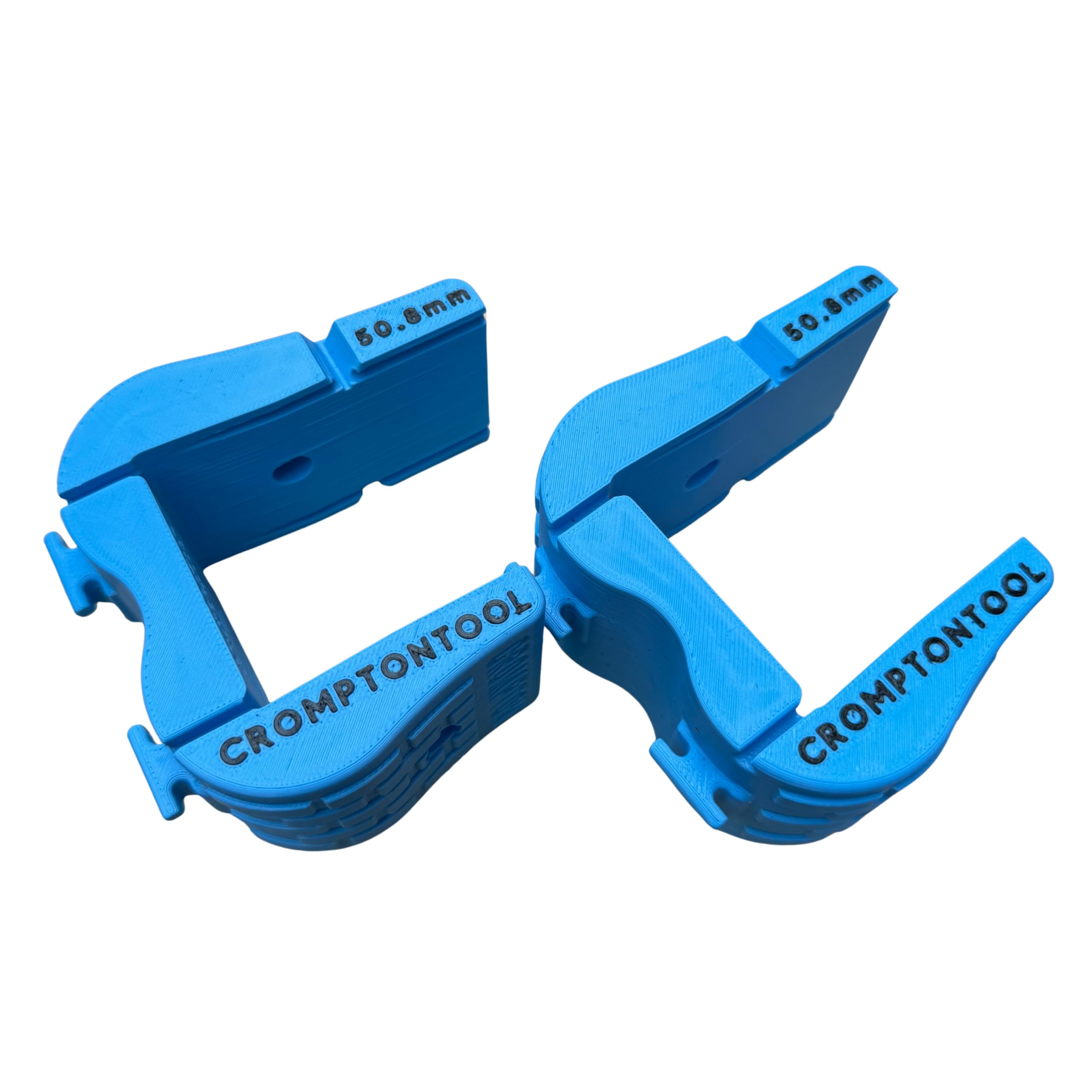 Best Bricky Blue Crompton Dori Blocks For 50Mm Brick Profiles - 1 Pair (Blue)