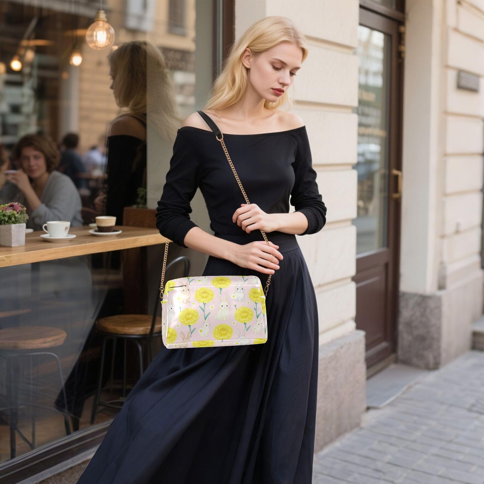 Wudan Bolso cruzado de uso diario para mujer, bolsillo frontal con