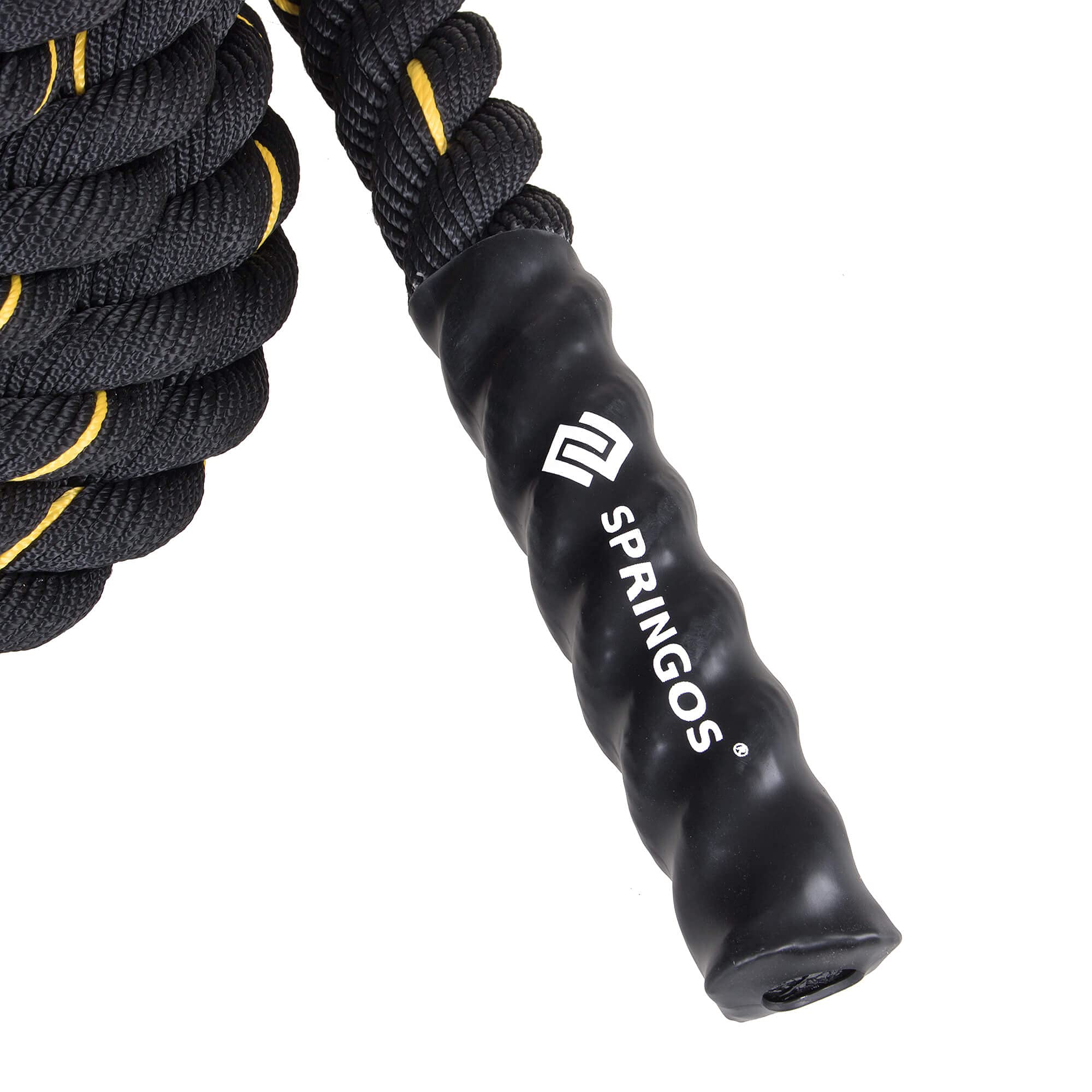 SPRINGOS Fitness Springseil Erwachsene 9 m, Seilspringen Sportgeräte für Zuhause, Krafttraining, Anti-Rutsch-Griff, Skipping Rope Jumping