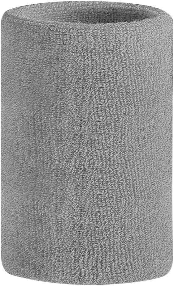 Sports Athletic Wristband for Women Men, Moisture Wicking Cotton Terry Cloth Stretch Sweat Wrist Arm Band Brace Wrap for Tennis Basketball Running Workout Yoga Gym Fitness Footabll Sweatband Wristband : Sports & Outdoors