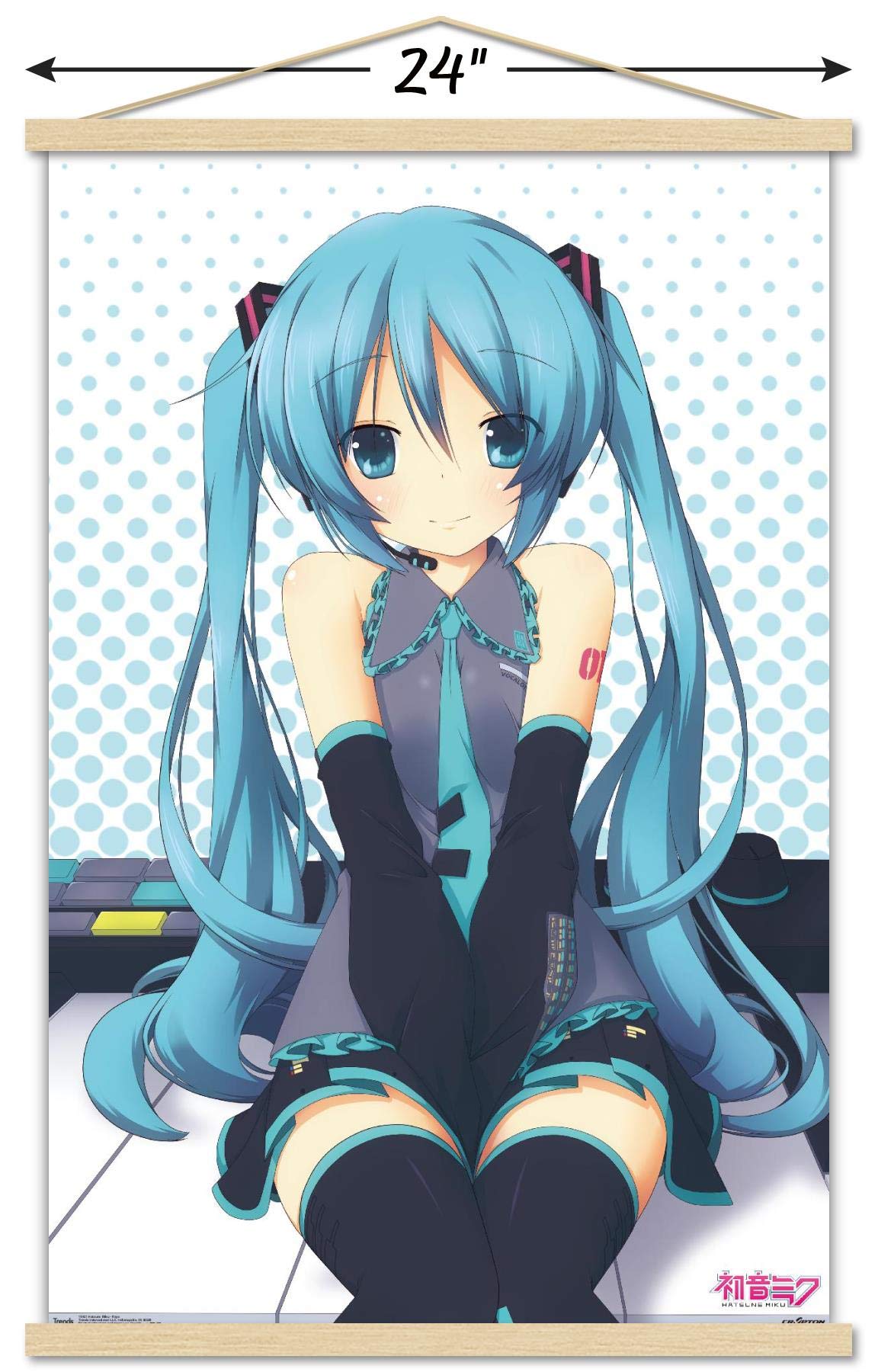 Amazon.co.jp: Trends International 初音ミク - Keys ウォール