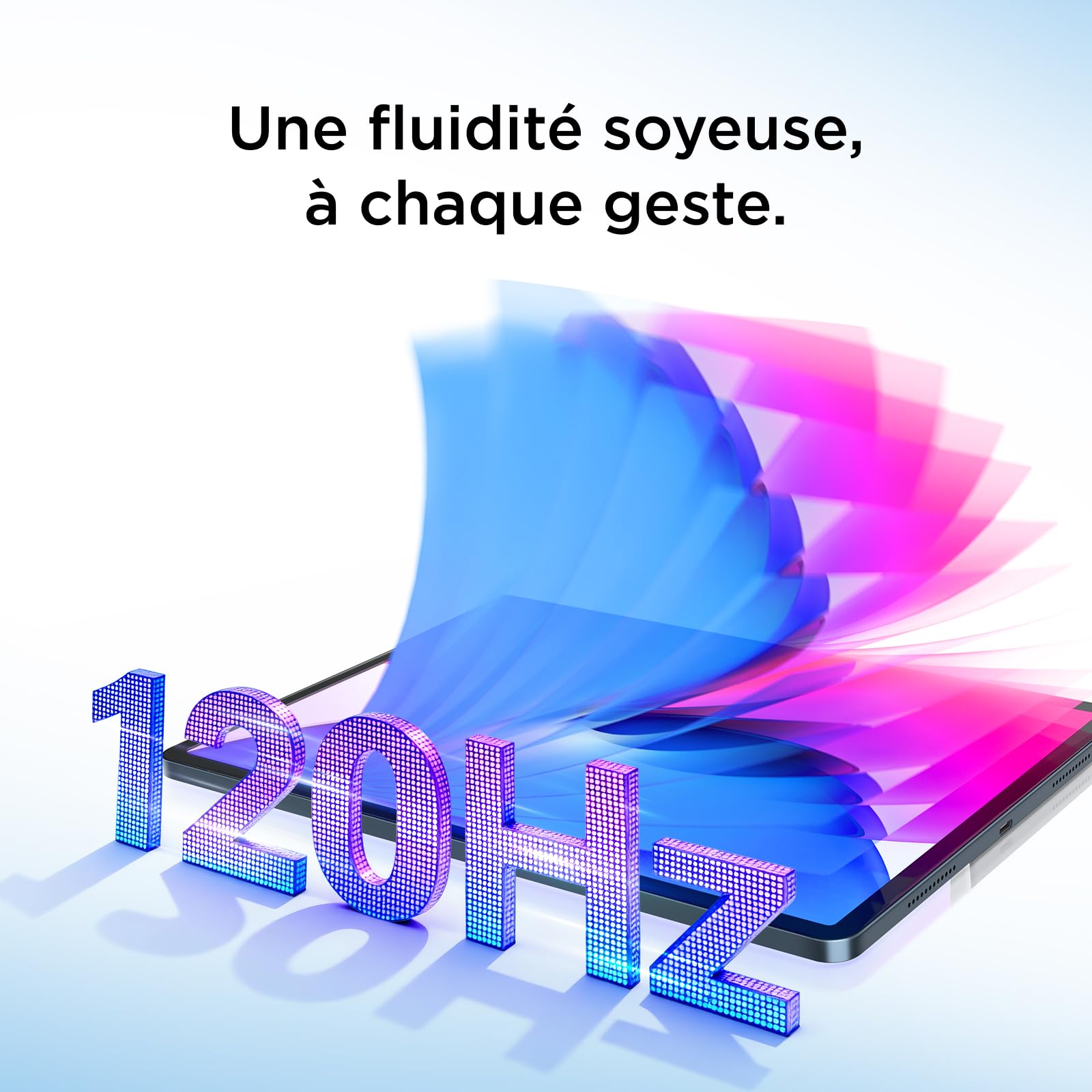 TCL Tab A1 Plus + Flipcase + Pen, 6GB+128GB, Écran immersif 12,2" 2,4K 120Hz, Processeur 4 nm avancé, Design monocoque métallique Fin, Google Gemini, AI Toolbox, Interface intuitive