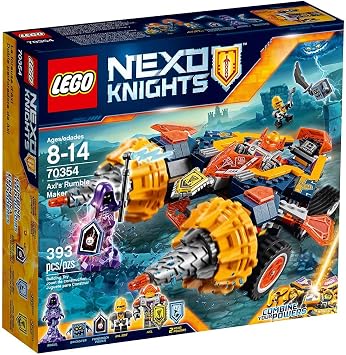 LEGO Nexo Knights Axls Rumble Maker 70354 Building Kit 393 Piece