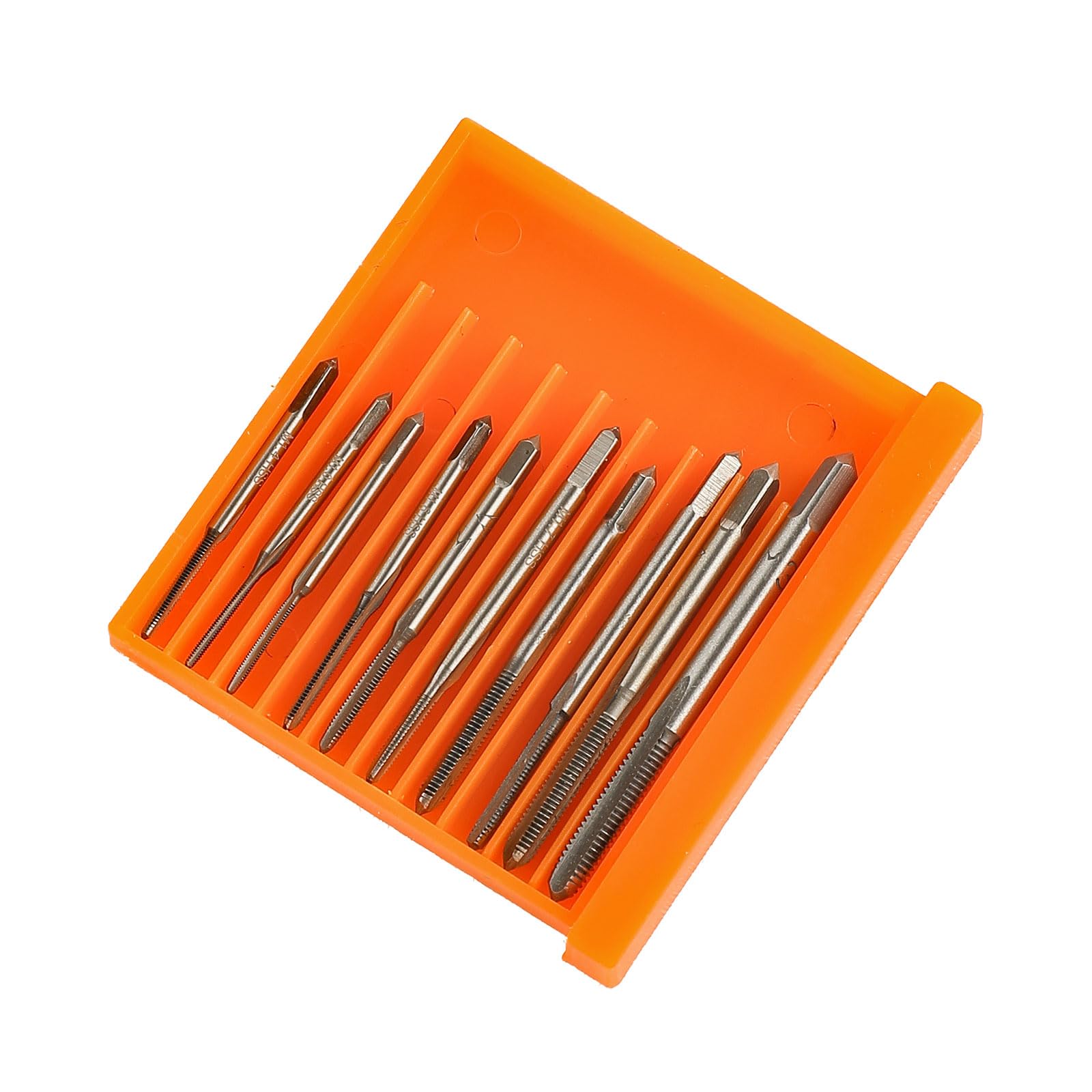 Tap Pipe Extended Pipe threadtap NPT high Speed Steel (HSS) Lengthened Taper Pipe Thread Taps DRINYOUNG (10pcs:M1-M3.5) โ image 1