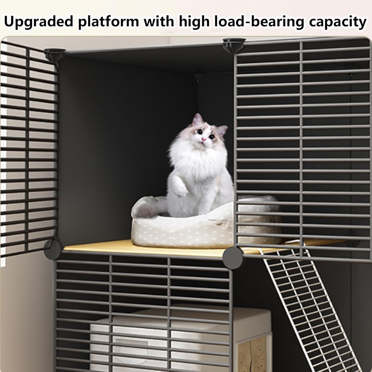 暗号化猫ケージ小動物ケージ 暗号化されたグリッド頑丈で安全 通気性 休憩所 屋内 半密閉デザイン猫小屋 猫用クレートペットベビーサー ケージ  猫用ゲージ キャット」の人気商品一覧 | 安い商品を通販サイトから探す - 価格.com