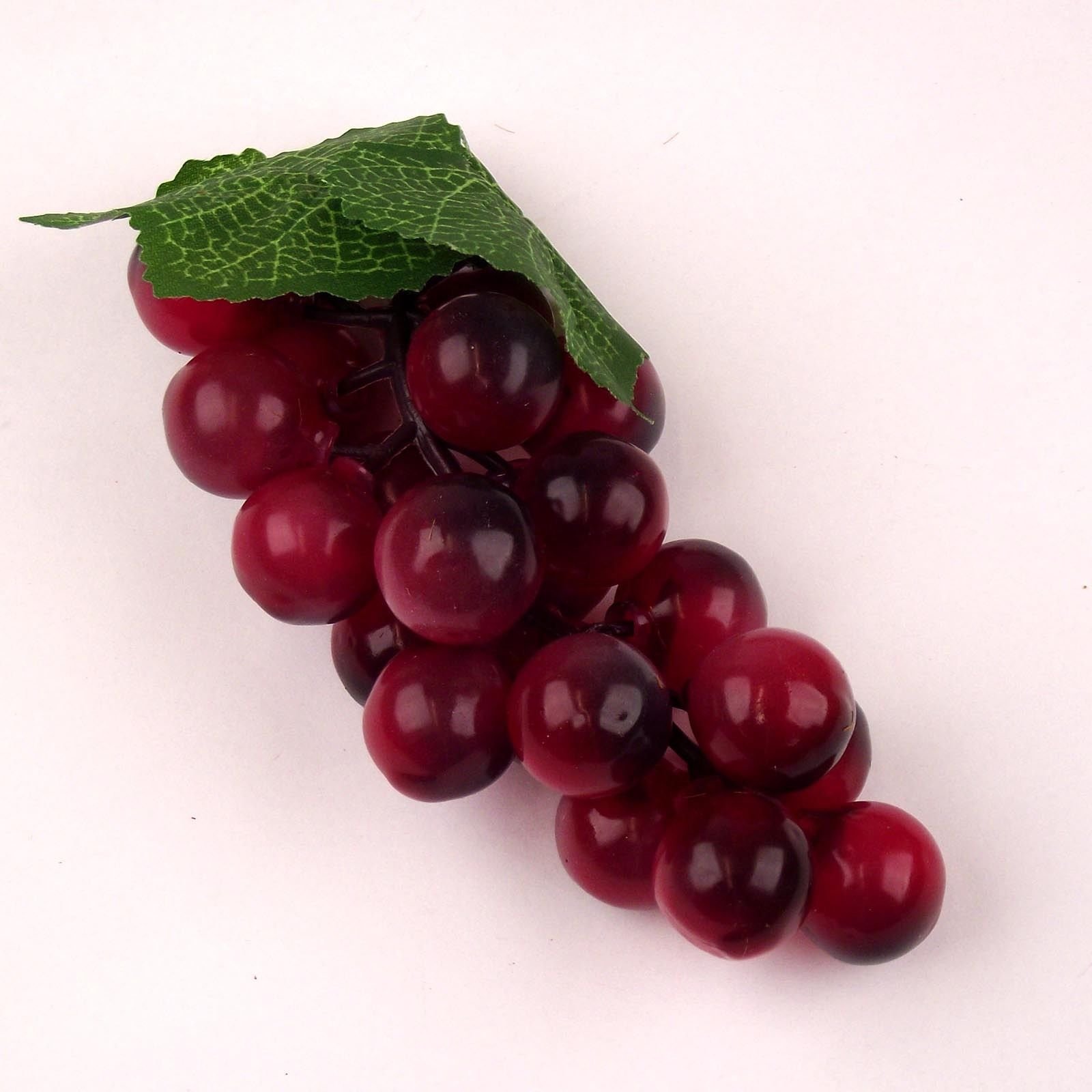 Meena Supplies Red Premium Quality Artificial Fake Fruit And Vegetables ( Grapes)