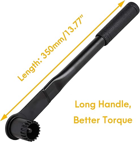 Miniatura 2 de Bicicleta BikeHand  Cónica interna, Octalink, ISIS Splined  Compatible con herramienta de extracción de soporte inferior Shimano  Mango largo