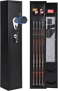 3-4 Gun Safes, Gun Cabinet for Rifles and Pistols