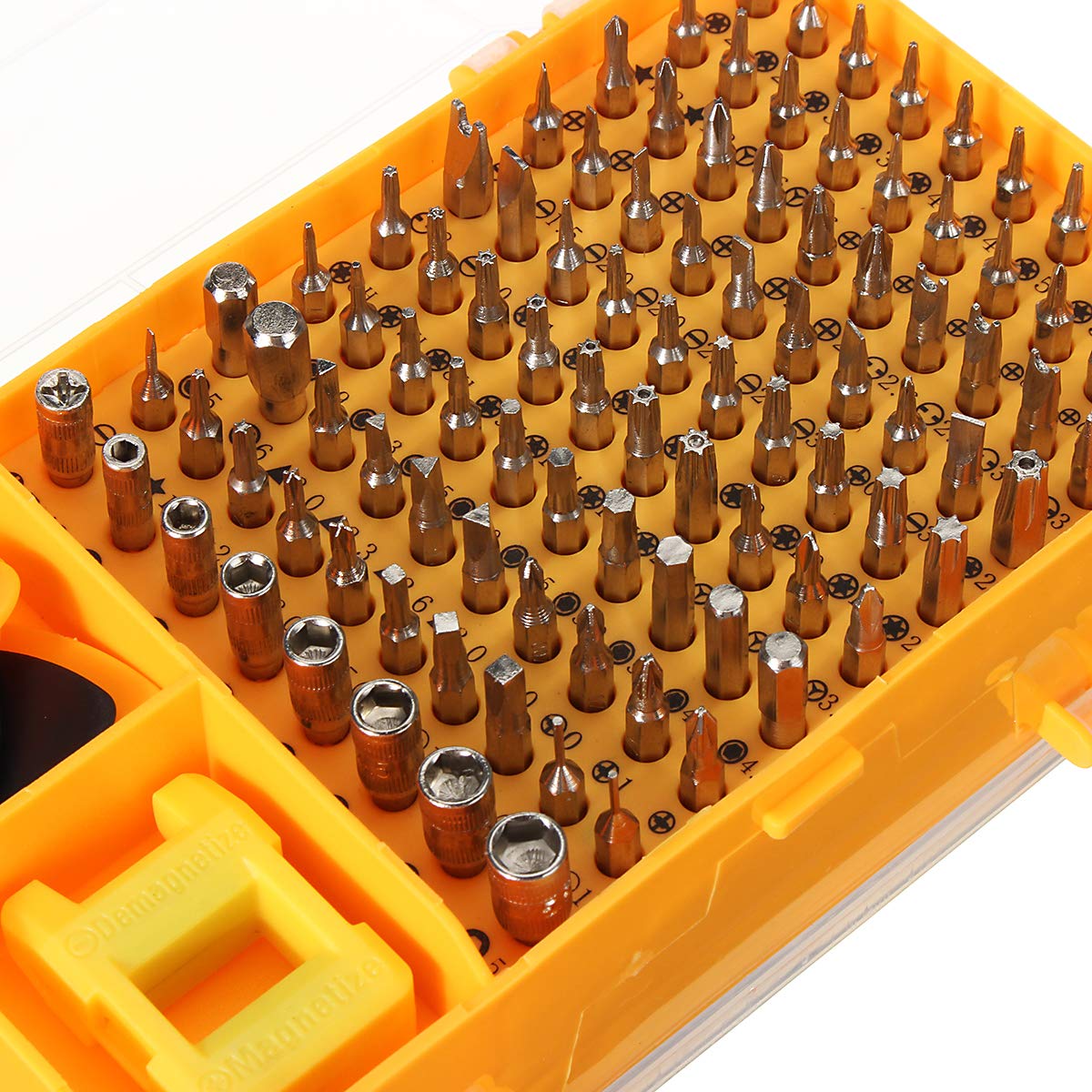 Juego De Destornilladores De Precisión De 115 En 1 Destornillador De Bricolaje Magnético Para Herramienta De Reparación De Teléfonos De Computadora Pc De Electrónica - Azul