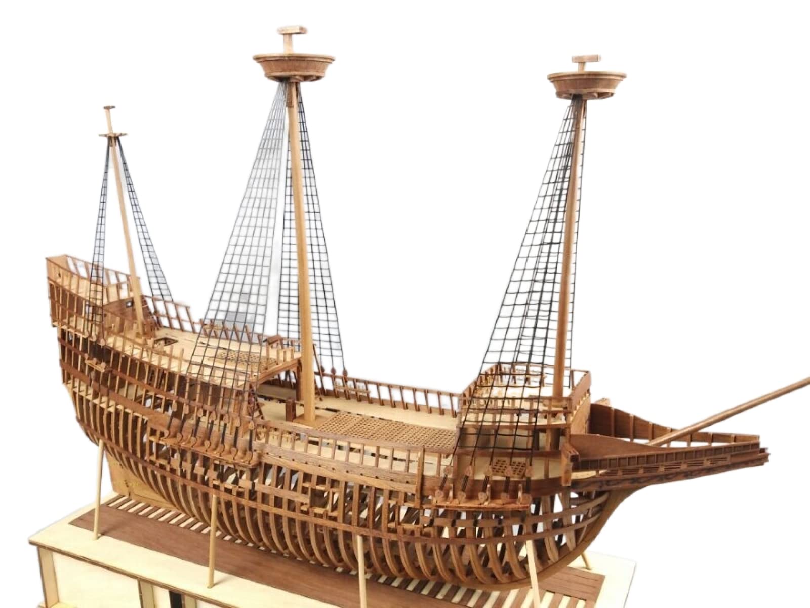 SIourso Bootsschiff Modellbausatz Schiffsmodellbausätze 1/48 Maßstab Mayflower Full Rib Holz Schiffsbausatz