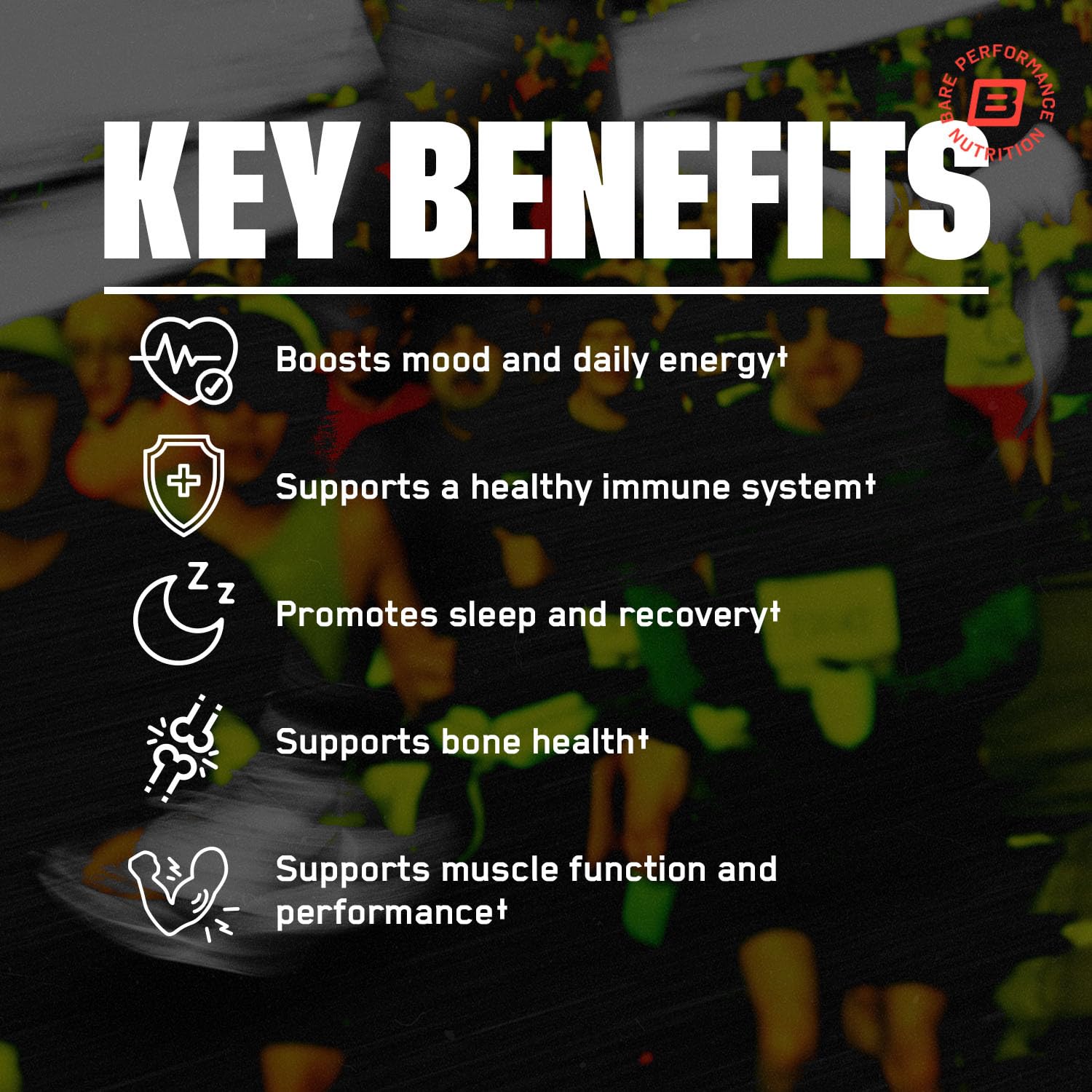 BARE PERFORMANCE NUTRITION Endurance Essentials | Endurance Athlete Daily Multivitamin | NSF Certified for Sport | Supports Energy, Muscle Function, Immune & Bone Health | 30 Capsules — Amazon image 3