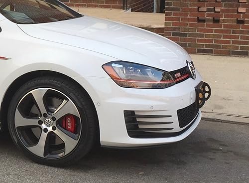 Miniatura 8 de 4Bumpers Duo - The Best Solid Steel License Plate Frame Parking Bumper Protector Negro