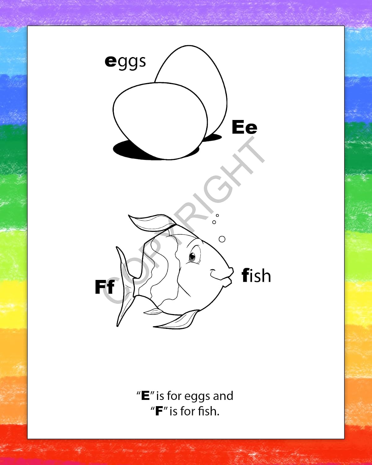 ZOCO Alphabet Coloring Books for Kids (25 Bulk Pack, Without Crayons) Preschool & Kindergarten Learning Activities – ABC Letters, Puzzles, and Games – Educational Classroom Supplies
