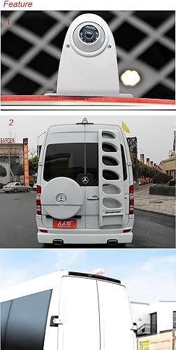 Miniatura 3 de Cámara de la lámpara del freno del coche para Viano Vito Transit Ducato VW Crafter T5 Master