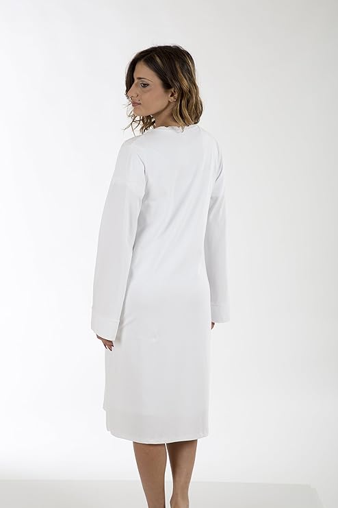 Vestaglia Premaman Premamy | Cotone Jersey Aperta Davanti | Allattamento E Gravidanza - Foto 3