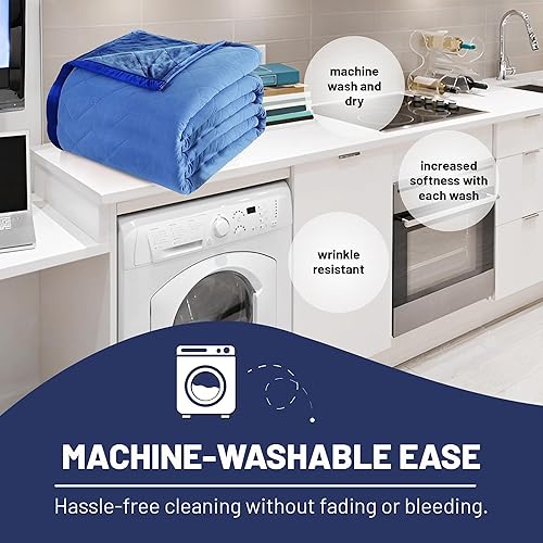 Miniatura 6 de Thermee Micro Flannel Manta térmica eléctrica de terciopelo ultra tamaño King, lavable y seco, temporizador y apagado de seguridad, 108 pulgadas de