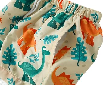 Boys Swim Trunks Toddler Broad Swim Shorts Quick Dry Kids Bathing Suit Boy Swimsuit Set with Pockets