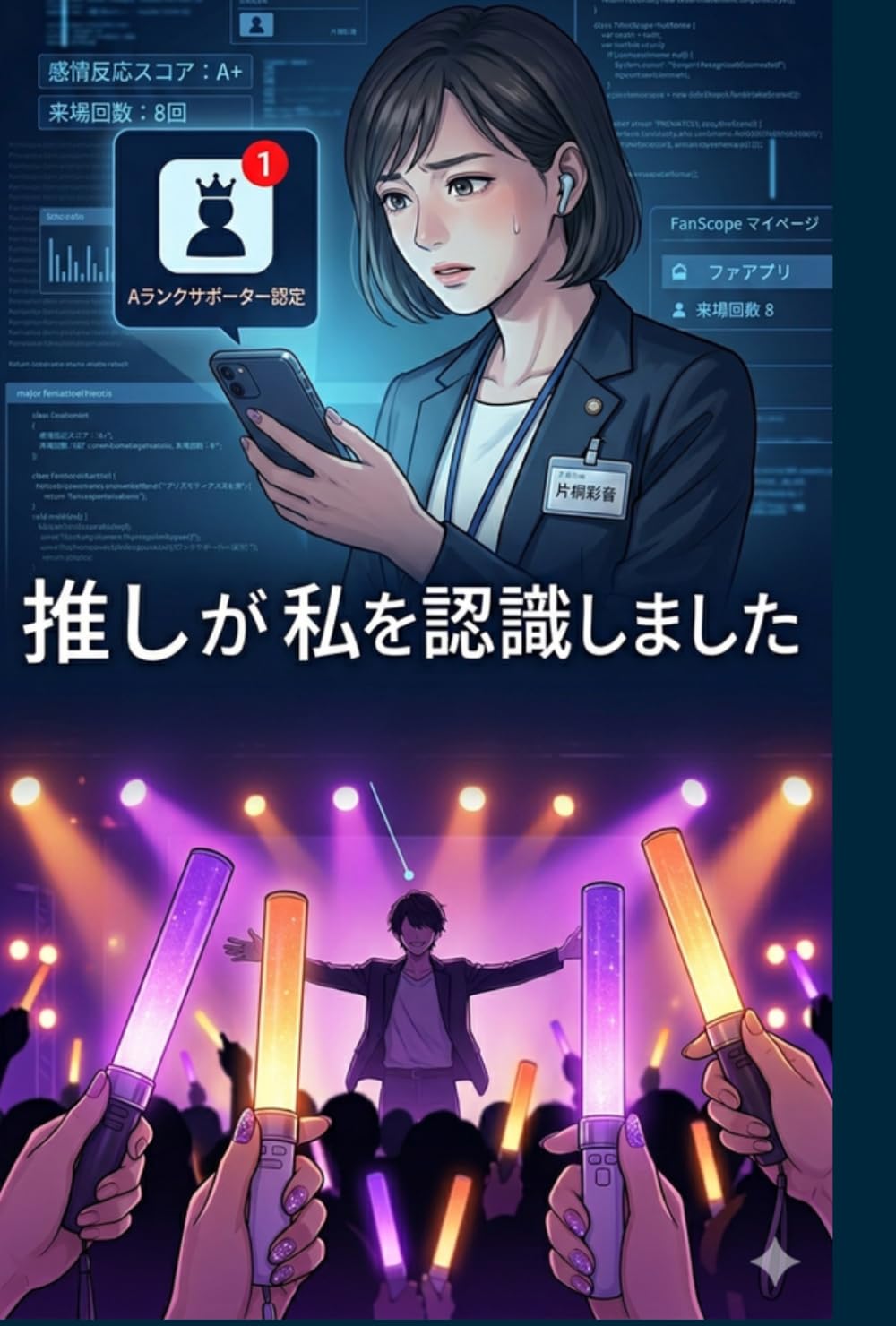 推しが私を認識しました (要観察対象)