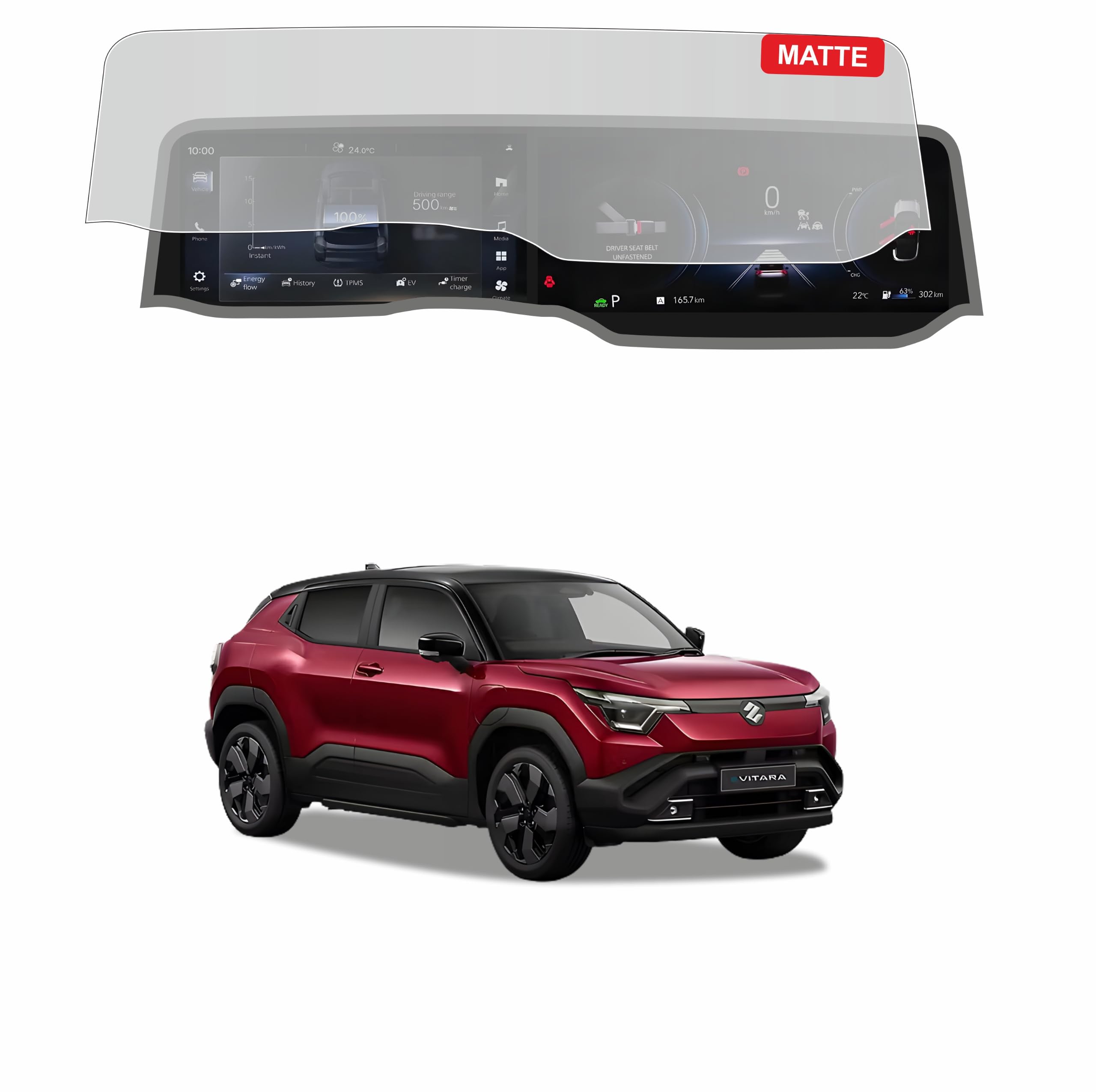 OHAYO SCREEN GUARDS FOR MARUTI (MARUTI E-VITARA 2025 (Matte))-image-38
