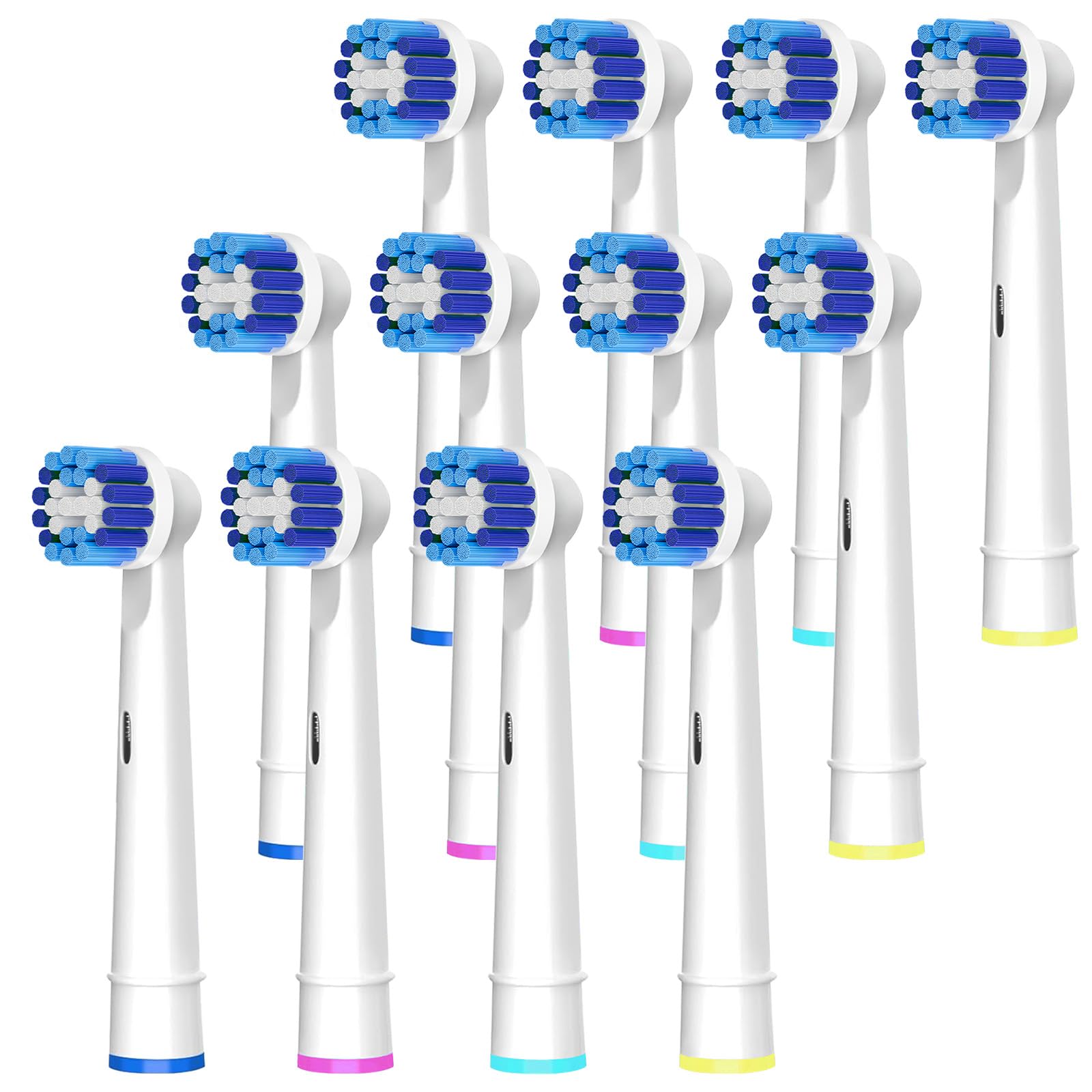 12 Stück Aufsteckbürsten Kompatibel mit Oral B Aufsteckbürsten, Professionelle Elektrische Bürstenköpfe für Oral B Elektrische Zahnbürste.