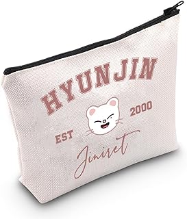 Comprar Korean Pop Gift K-Pop Group Merch Kpop Boys Group Est 2000 Jiniret Bolsa de maquillaje K-Pop Music Lover Gift, Jiniret Bag Eu, Bolsa de cosméticos con impresión